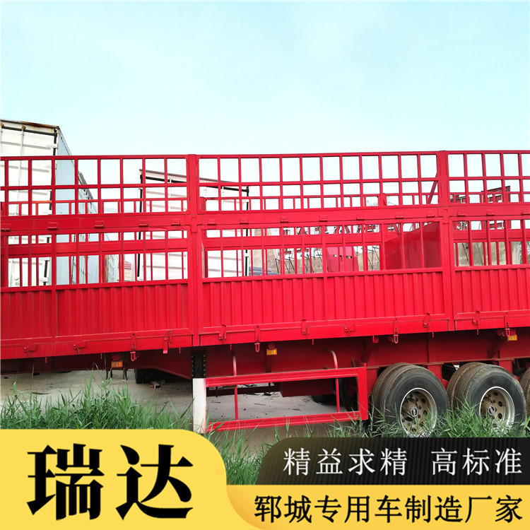 大型倉欄車銷售 菏澤13米倉欄車生產廠家 廠家直銷