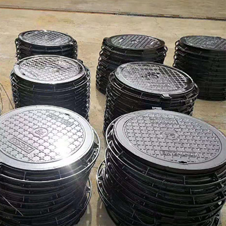 800圓形球墨鑄鐵井蓋 市政雨水污水井蓋 抗壓 耐磨損