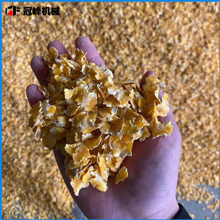 大型蒸汽玉米生产线 日产150吨 玉米压片处理设备 免费安装指导