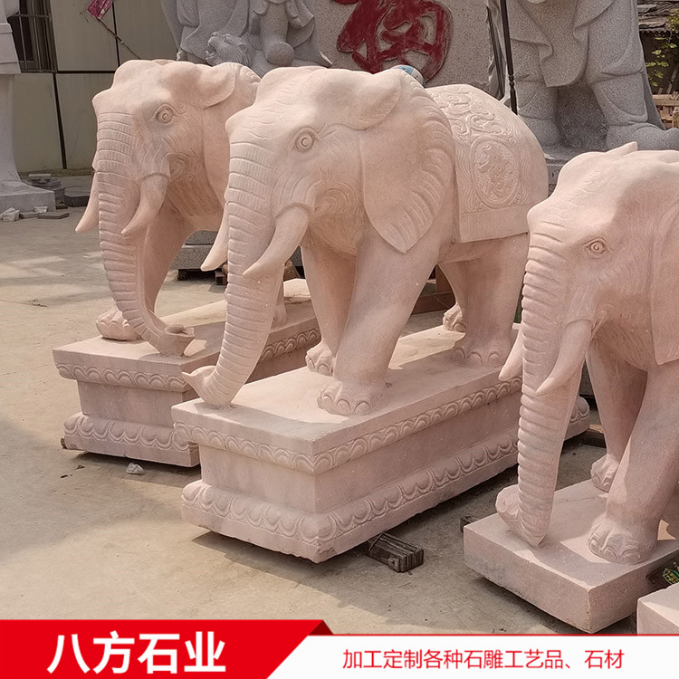 青石石雕麒麟 貔貅 酒店景區門口石雕動物擺件