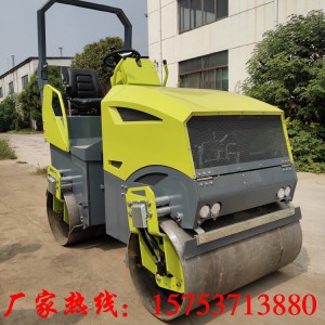 甘肅定西小型震動式壓路機 一噸三噸壓路機廠家 道路養護壓實機械